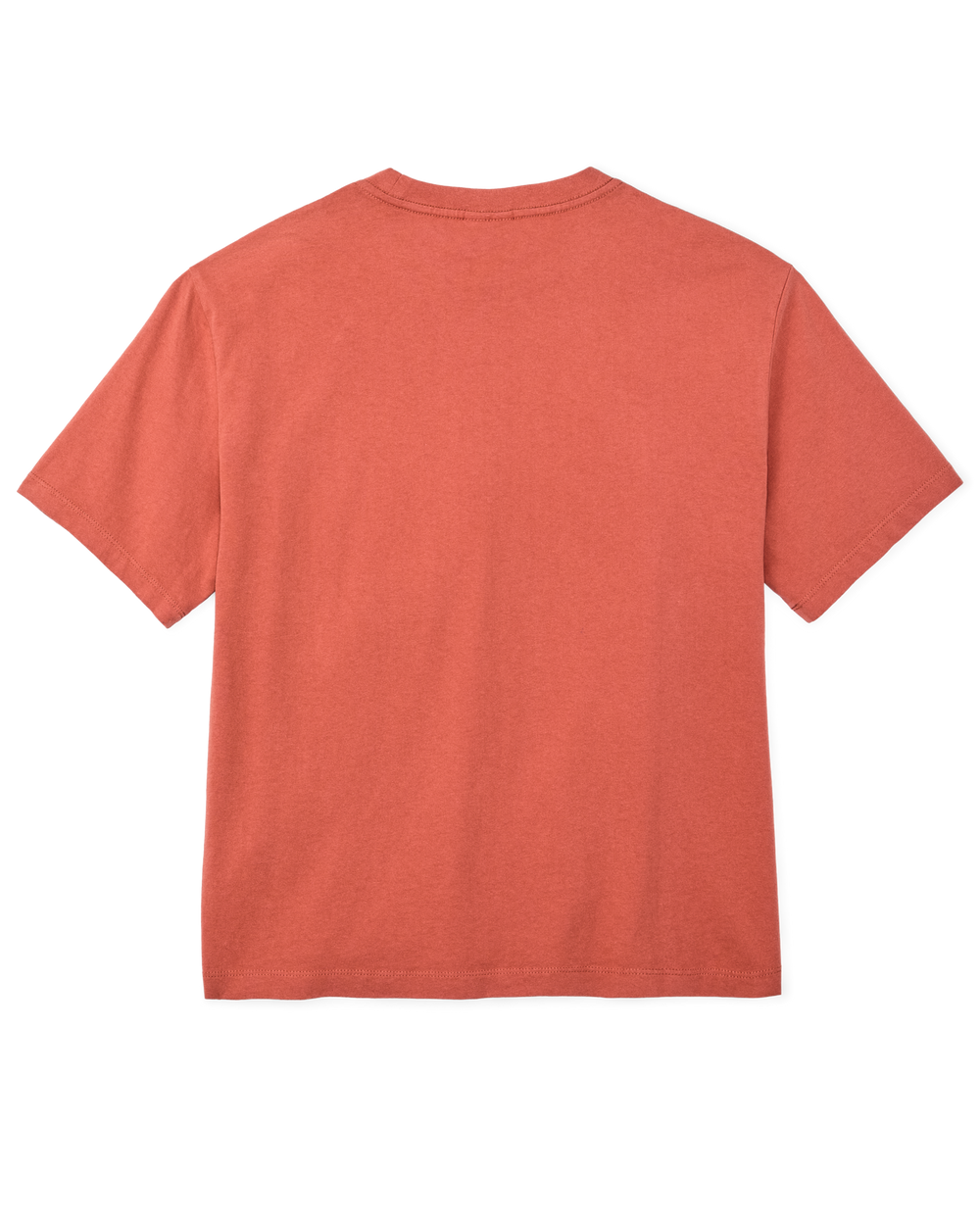 Women's Short Sleeve Pocket Tee - Cedar Red