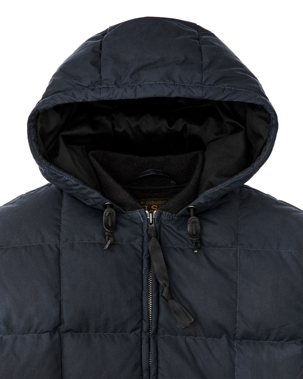 Waxed Down Jacket - Night Sky