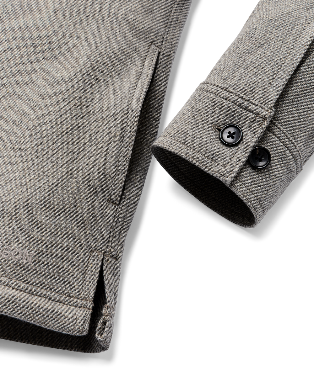 Deer Island Jac-Shirt - Heather Natural