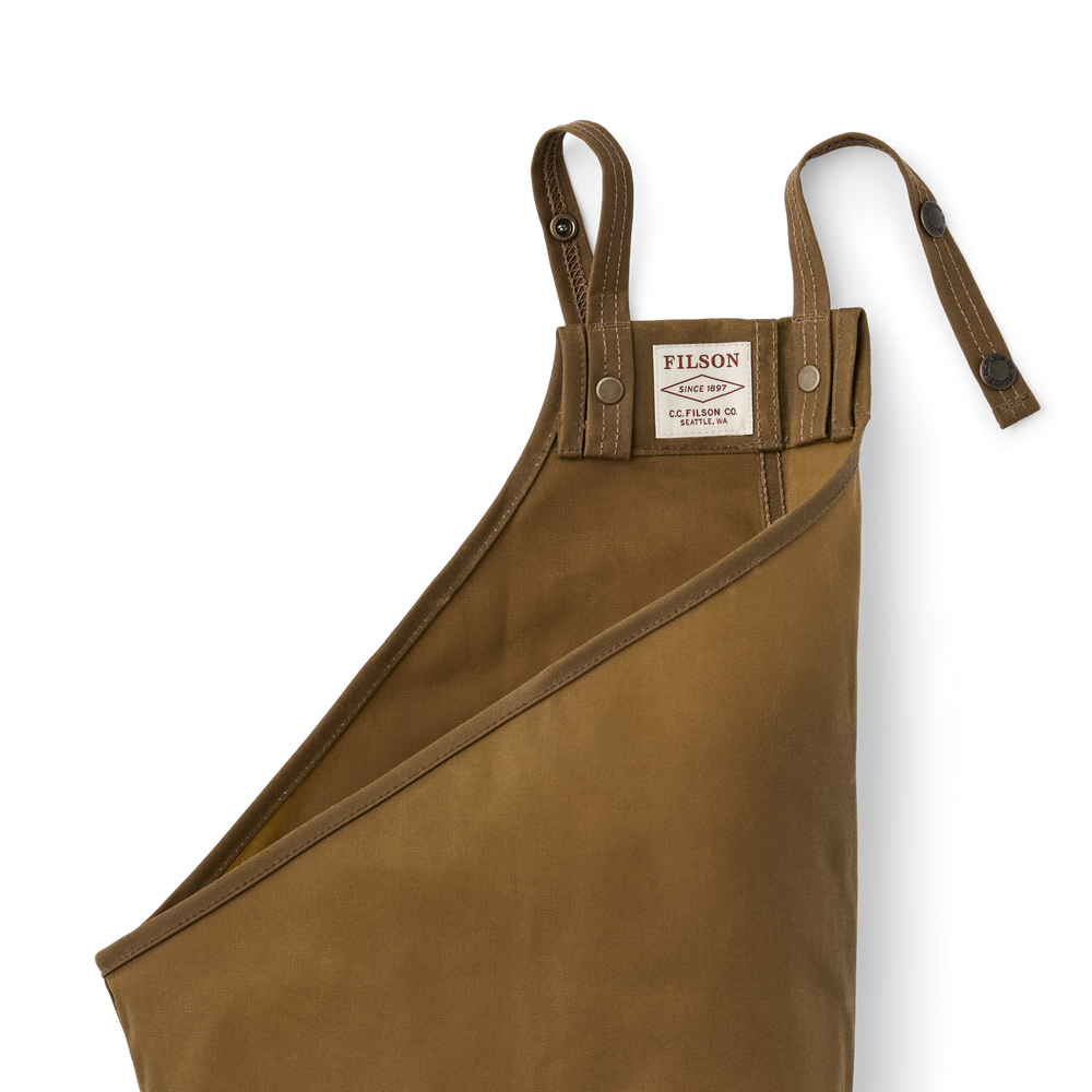Alternate view of the Filson Single Tin Cloth Chaps - Dark Tan