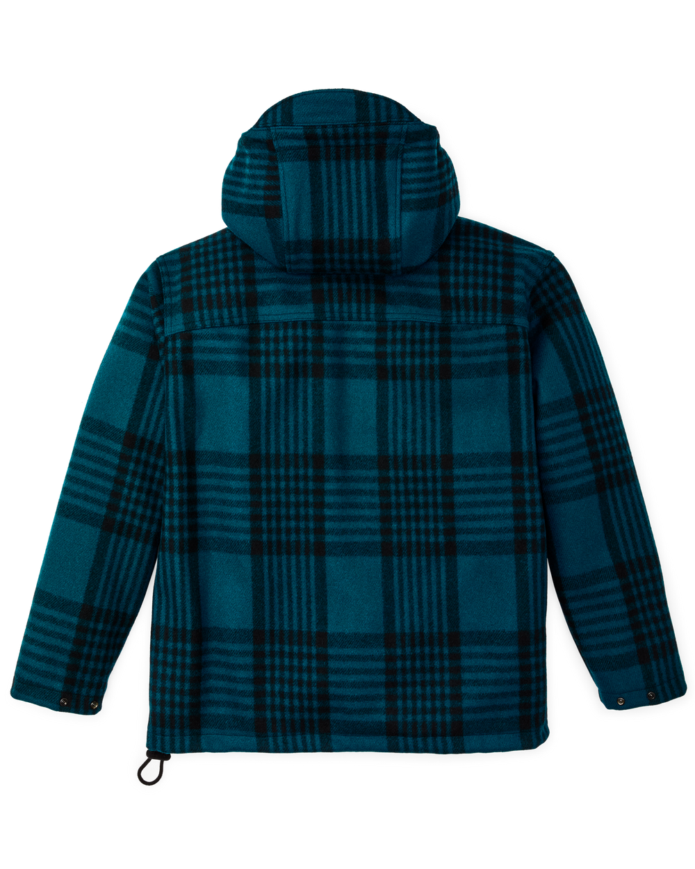 Mackinaw Wool Anorak - Blue / Black Plaid