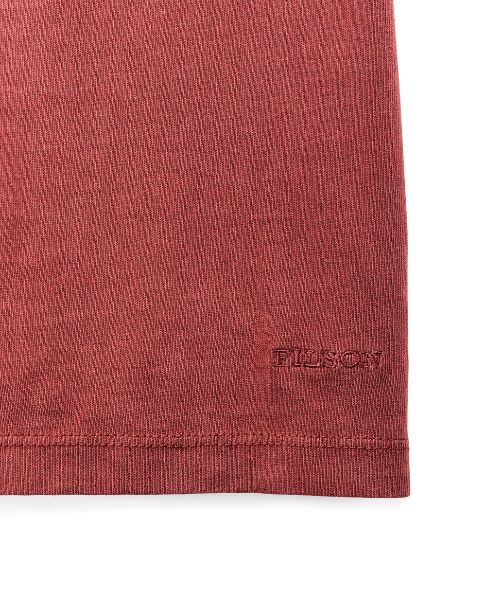 Women's Short Sleeve Pocket Tee - Fired Brick