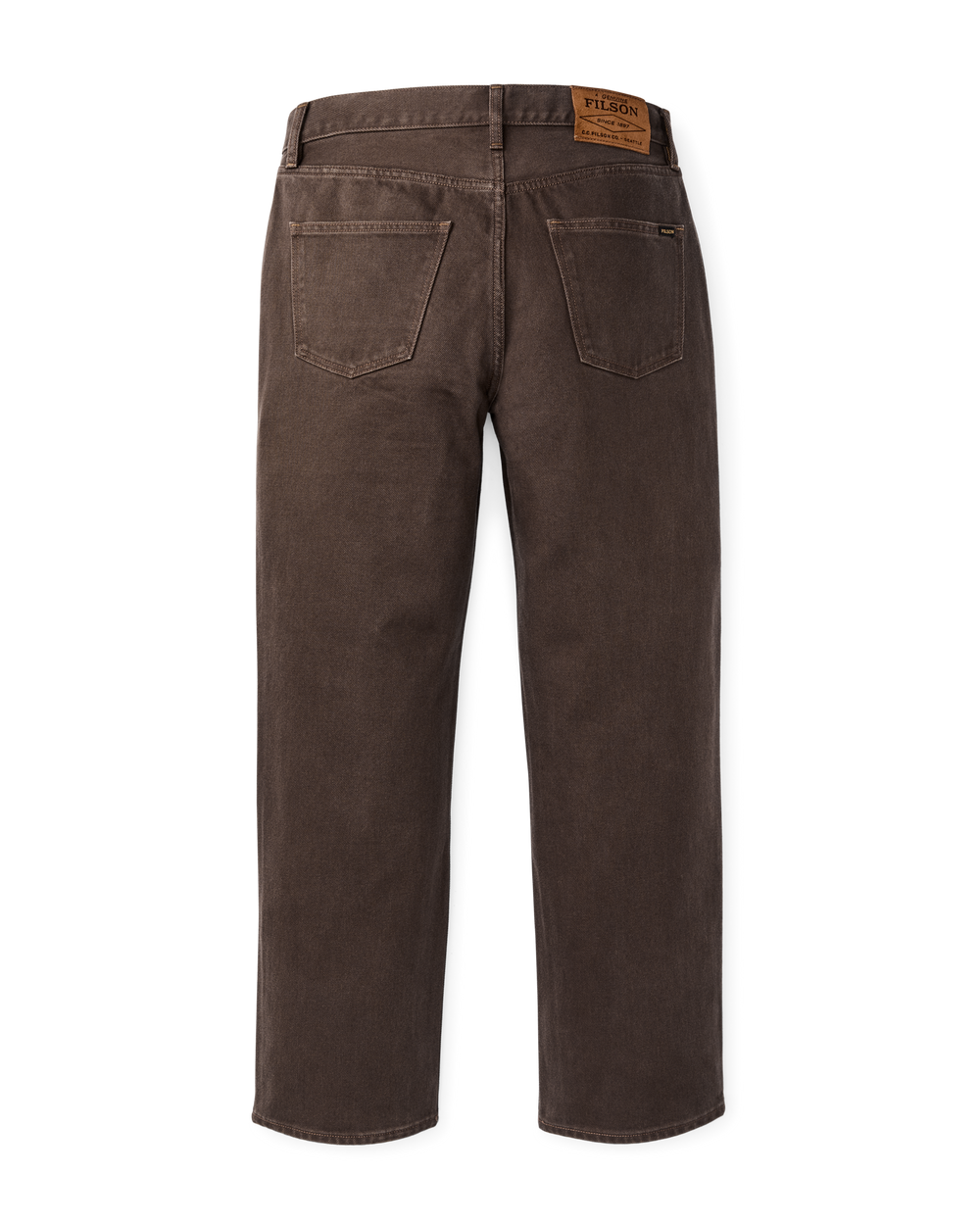 Women's 14-oz. Straight-Leg Jeans - Slate Brown