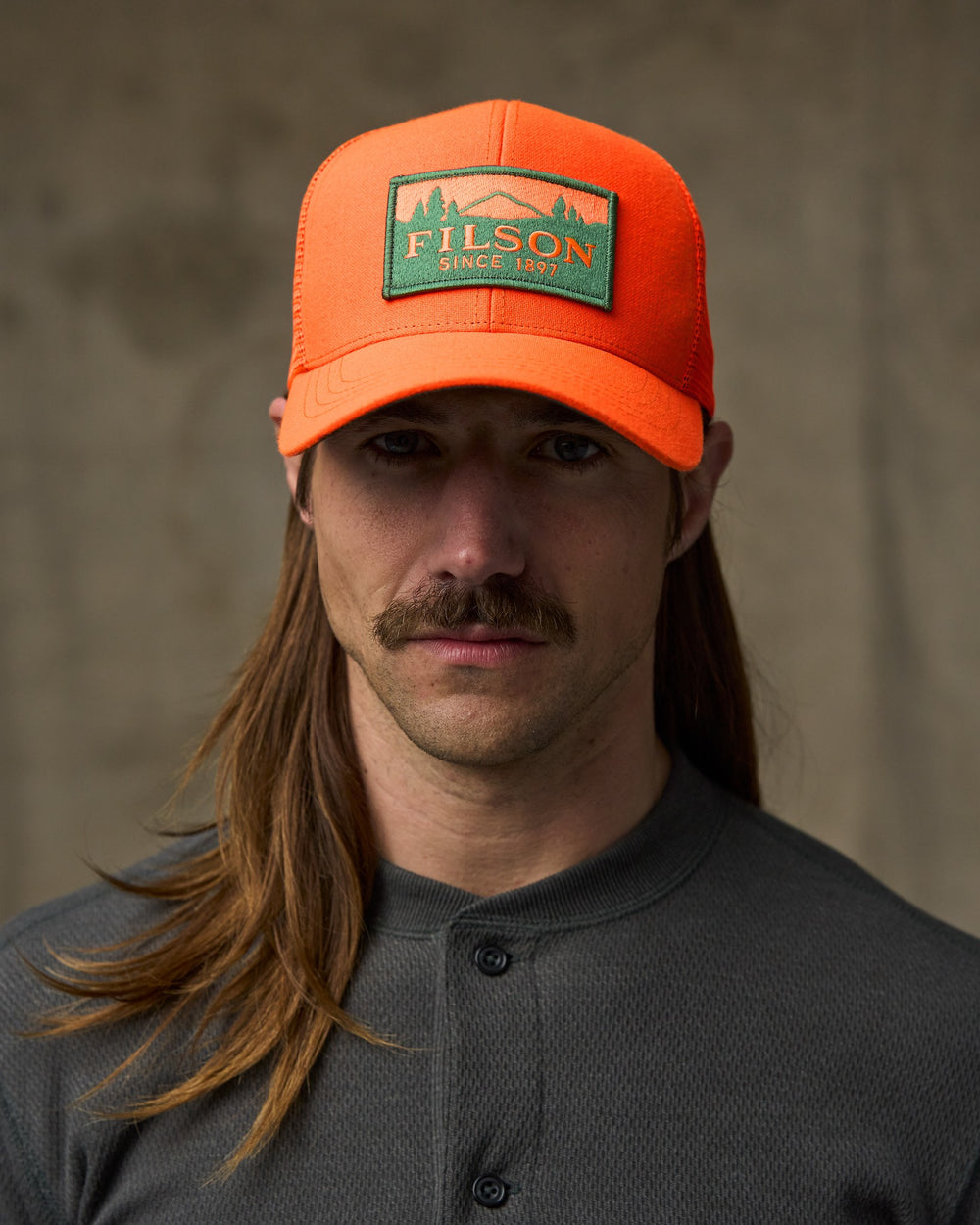 Logger Mesh Cap - Blaze Orange