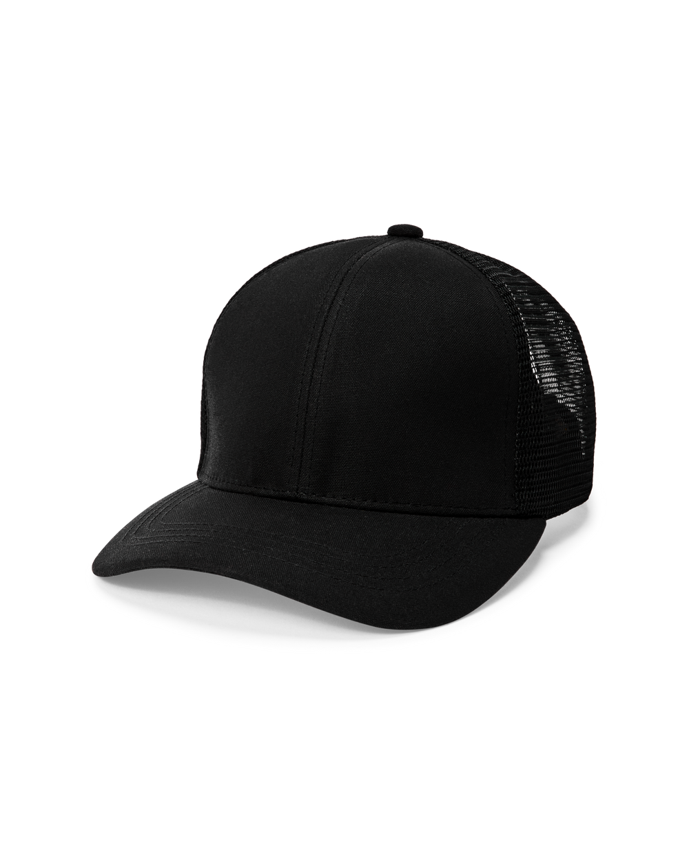 Tin Cloth Logger Mesh Cap - Black