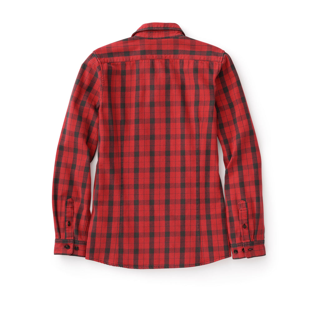 Women's Vintage Wash Alaskan Guide Shirt - Flame/gray