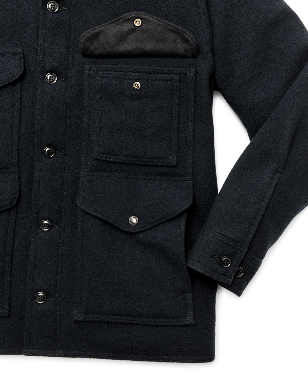 Seattle Wool Cruiser Jacket - Navy