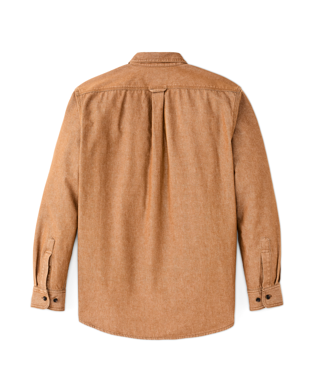 Alternate view of the Filson Denim Guide Shirt - Harvest Tan