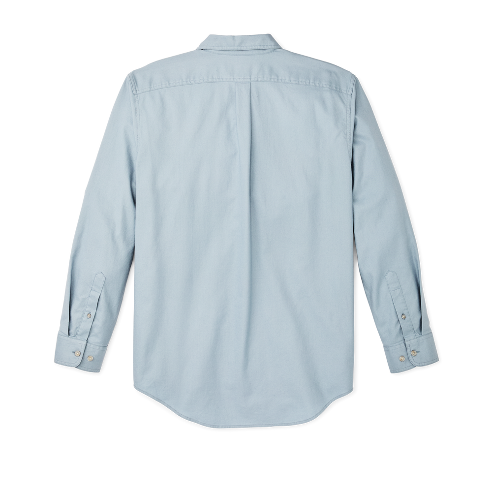 Alternate view of the Filson Lightweight Alaskan Guide Shirt - Dust Blue