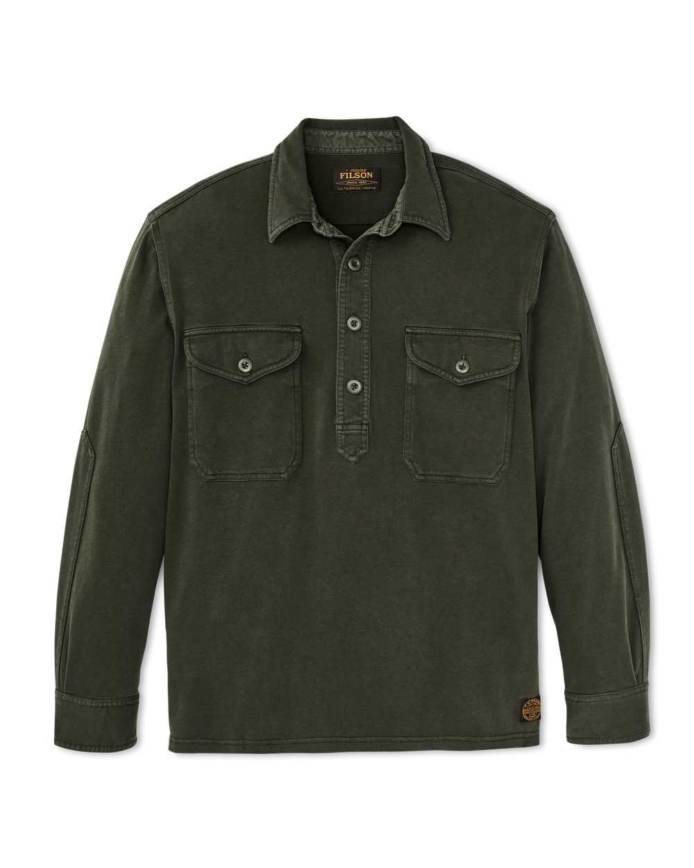 Field Knit Pullover Shirt - Dark Timber