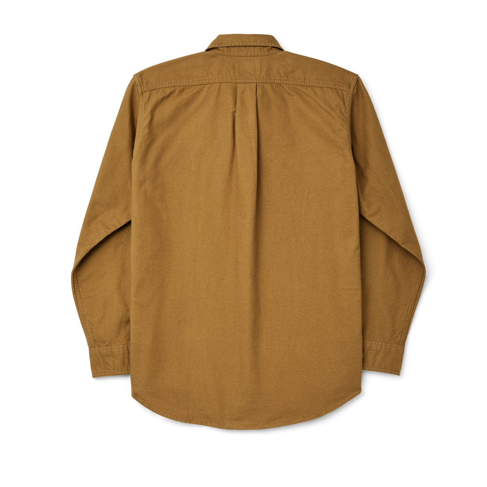 Alternate view of the Filson Field Flannel Shirt - Nubuck Tan