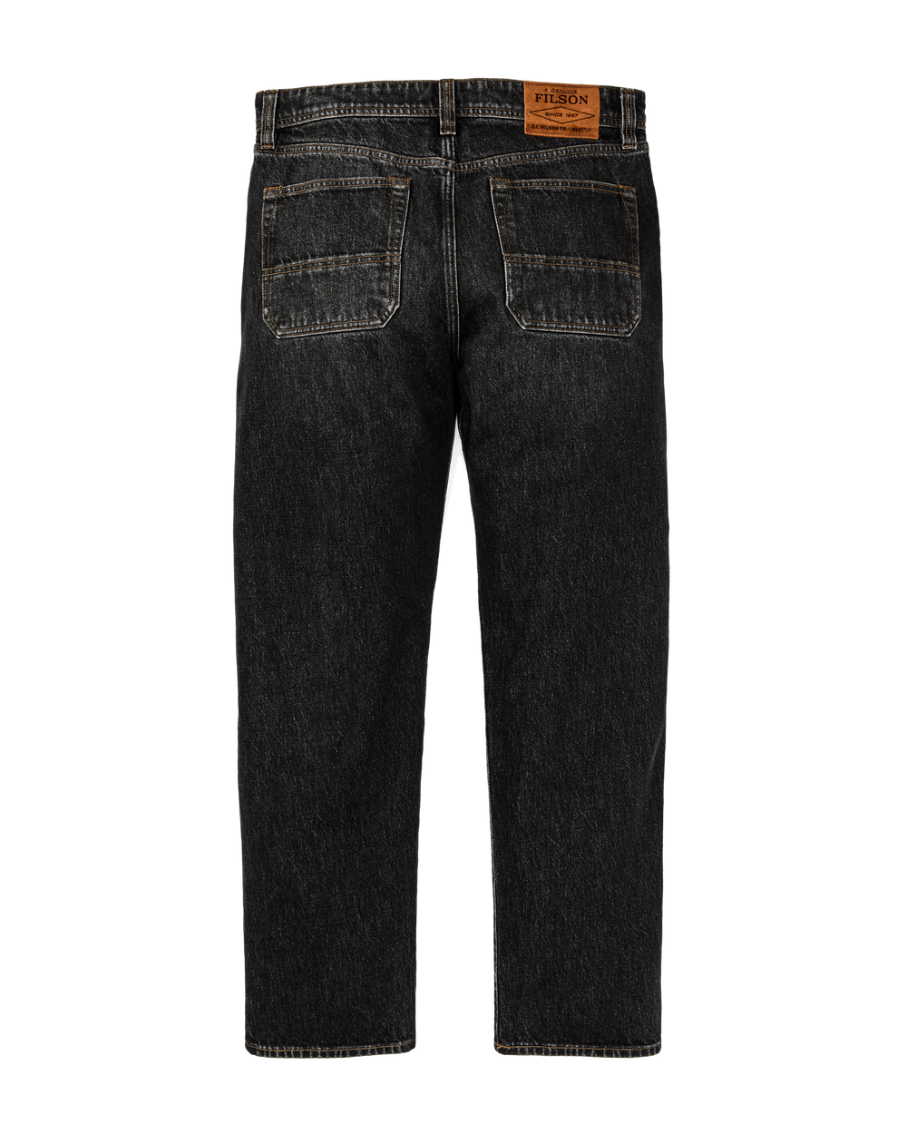 Alternate view of the Filson 14-oz. Straight-Leg Jeans - Vintage Black