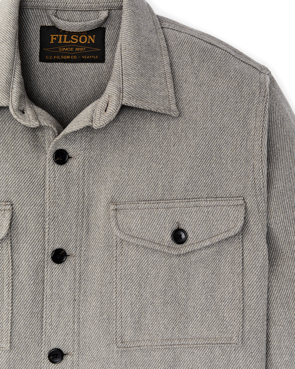 Deer Island Jac-Shirt - Heather Natural