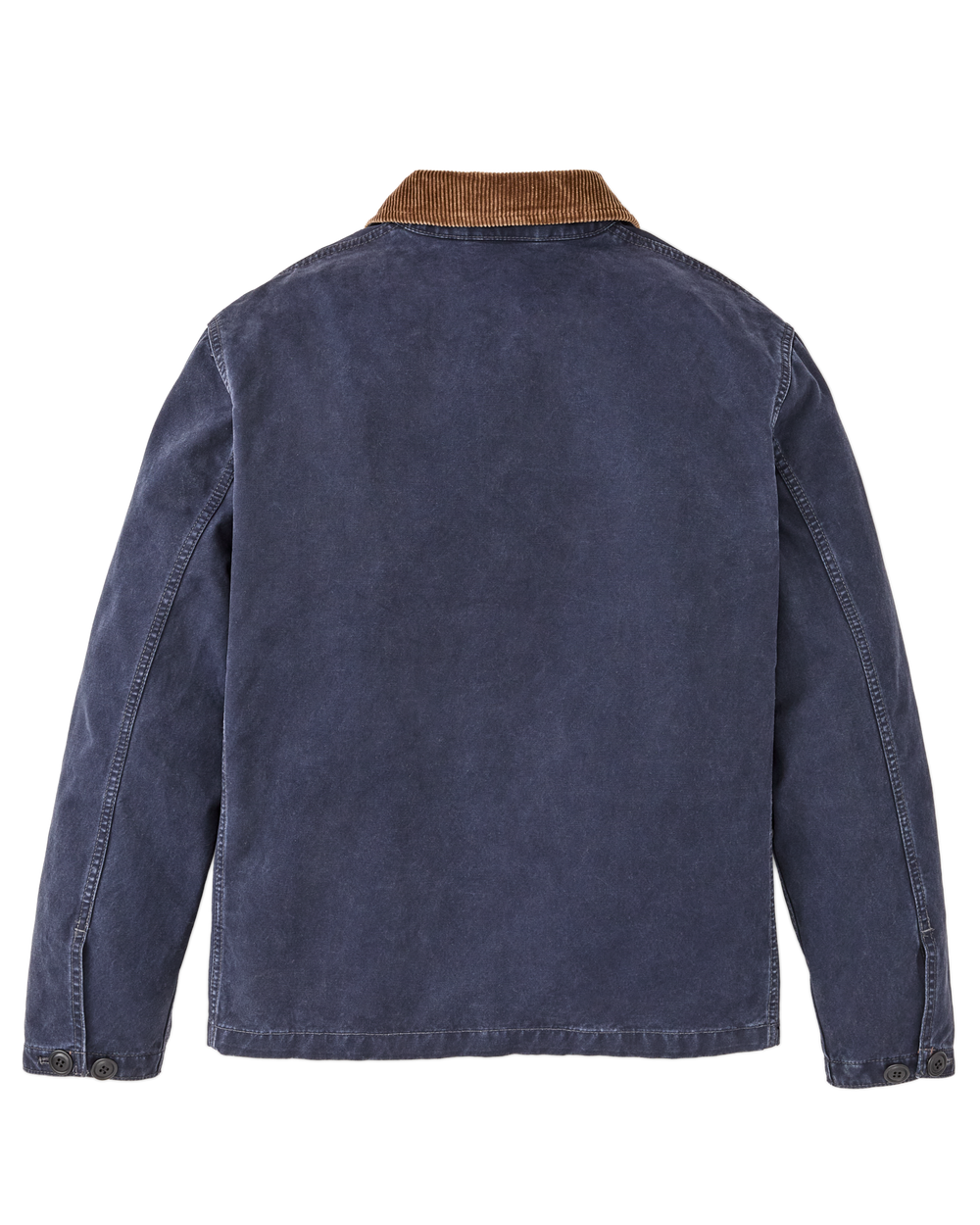 Alternate view of the Filson Canvas Outfitter Jacket - Blue Mussel