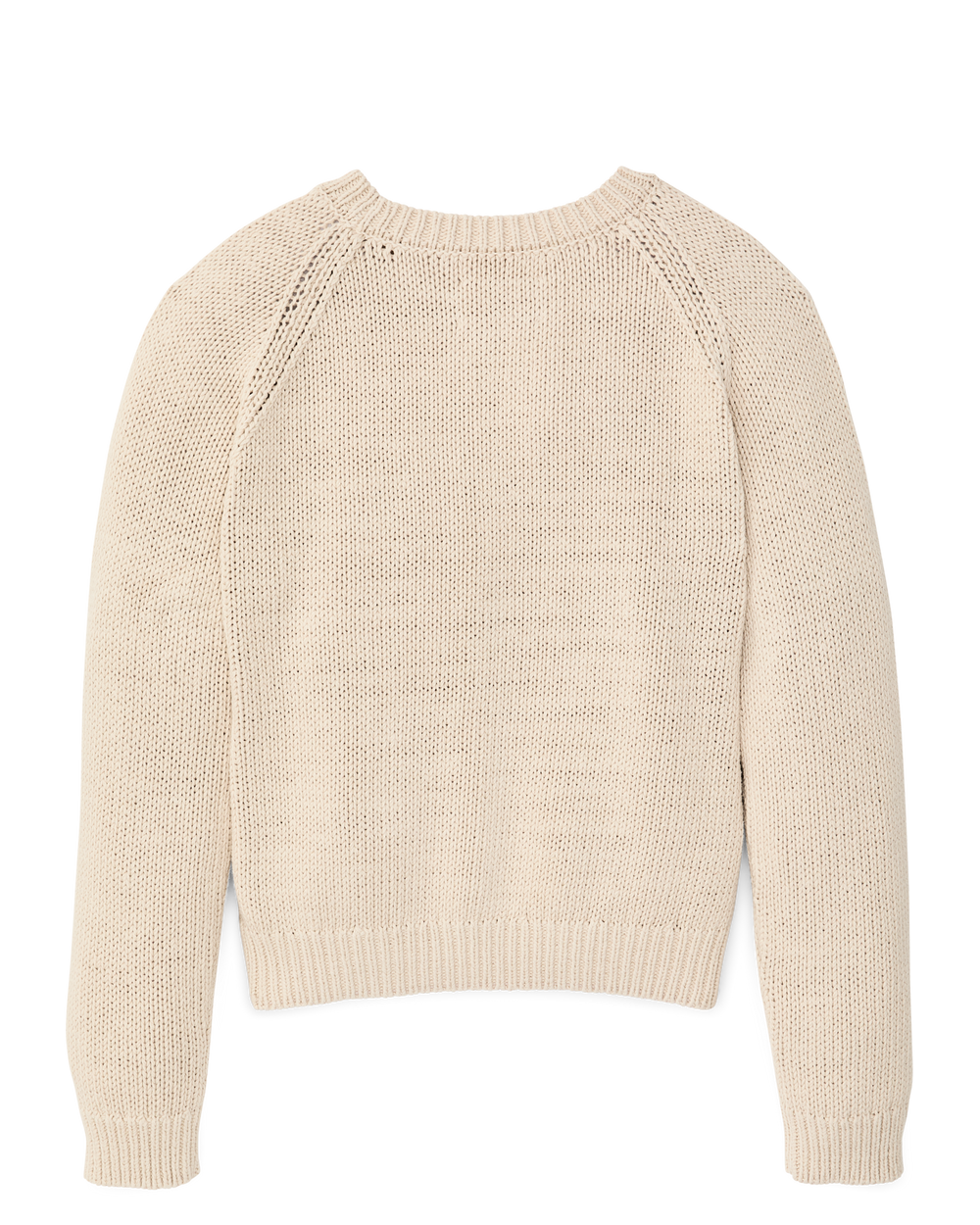 Alternate view of the Filson Women's Cotton Crewneck Sweater - Natural