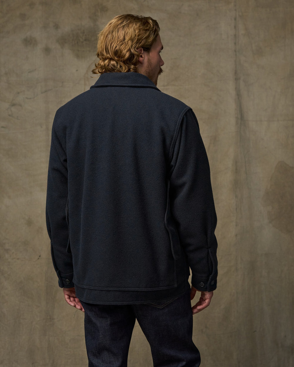 Seattle Wool Cruiser Jacket - Navy