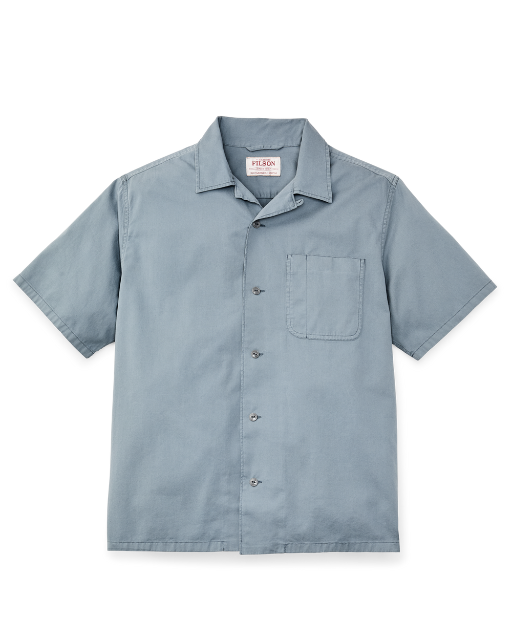 Short Sleeve 4.5-oz. Twill Shirt - Lead