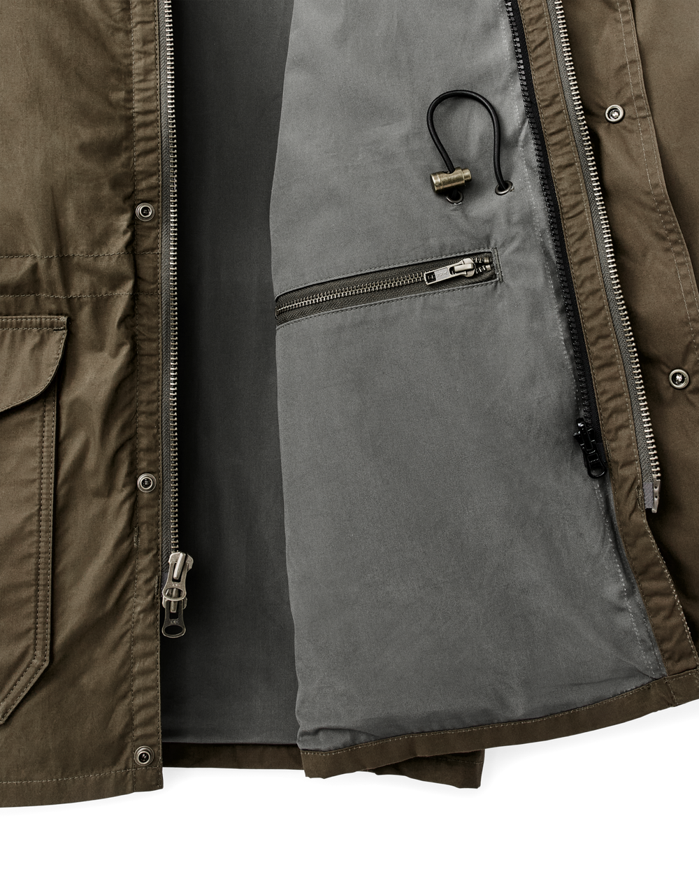 Dry Wax Mile Marker Coat - Burnt Olive