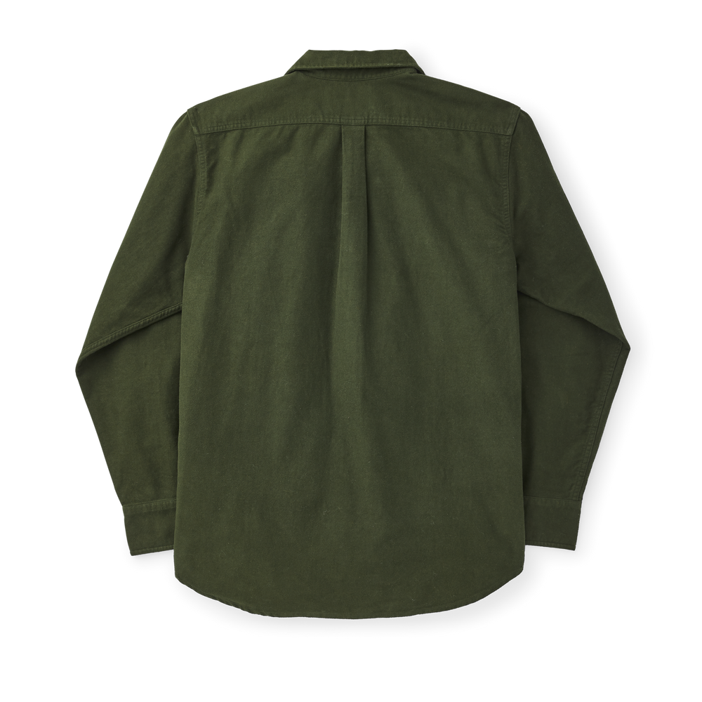 Alternate view of the Filson Moleskin Seattle Shirt - Dark Olive