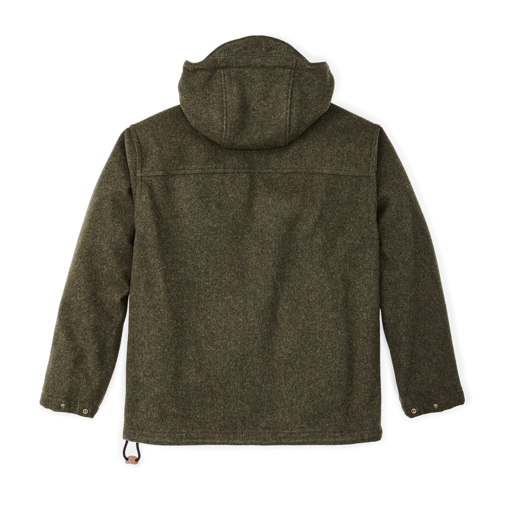 Alternate view of the Filson Mackinaw Wool Anorak - Forest Green