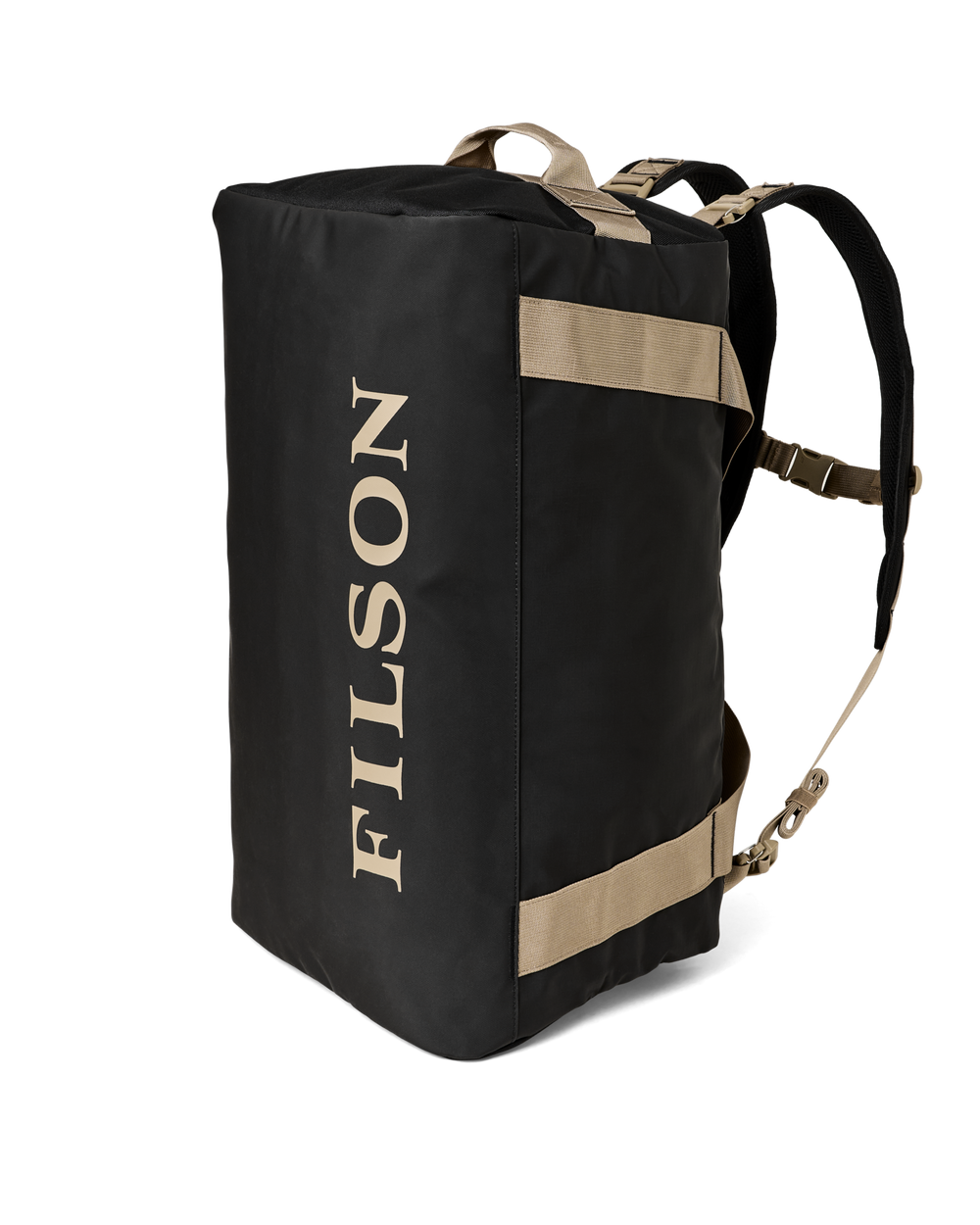 Alternate view of the Filson All-Weather 50l Duffle - Black / Covert