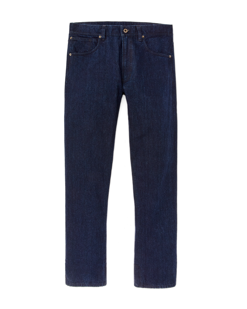 Front-facing image of the Filson Dry Tin Cloth 5-pocket Pants - Indigo