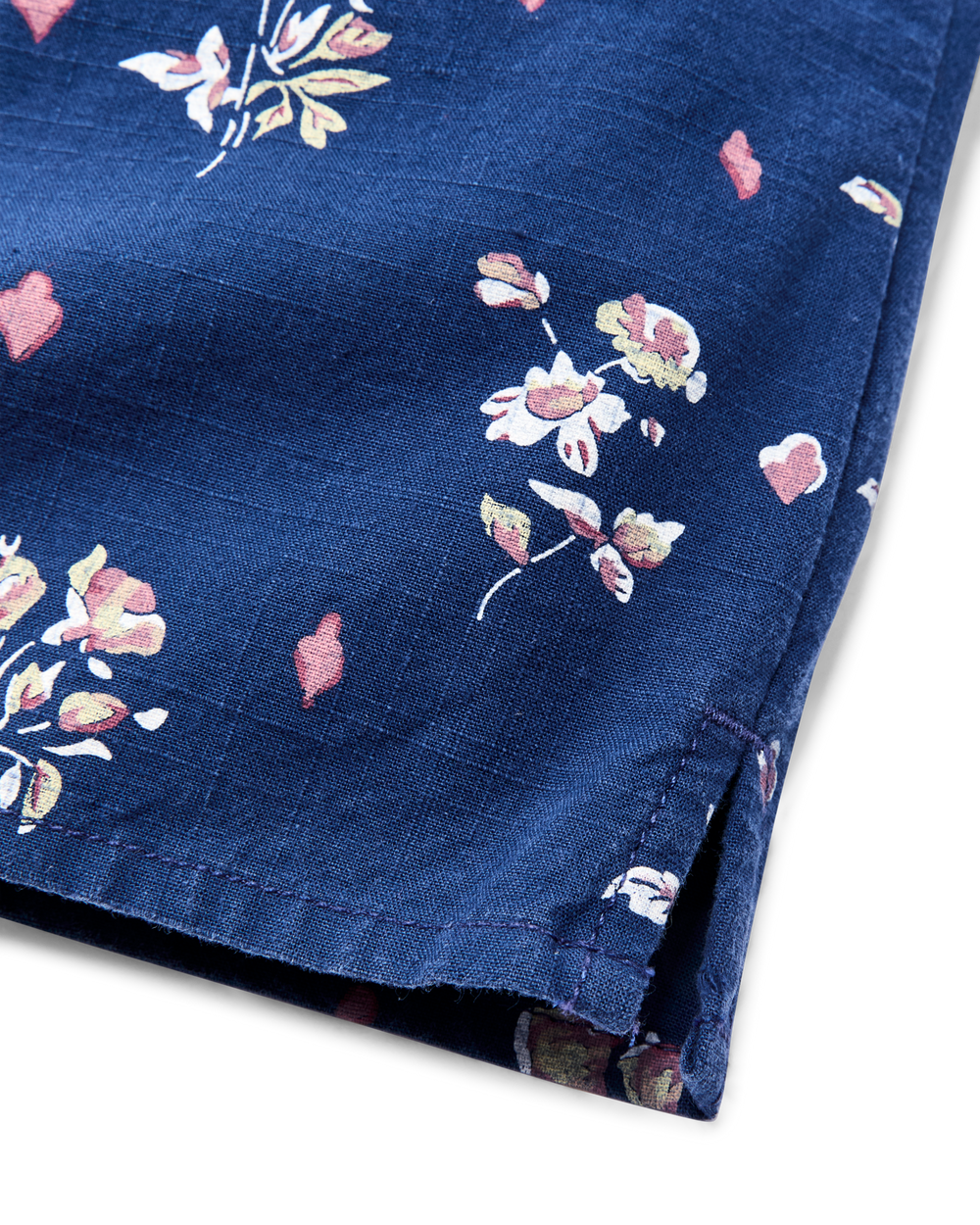 Women's Camp Shirt - Indigo / Floral