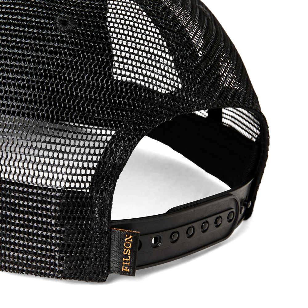 Alternate view of the Filson Trucker Mesh Cap - Loden Green / Outfitter