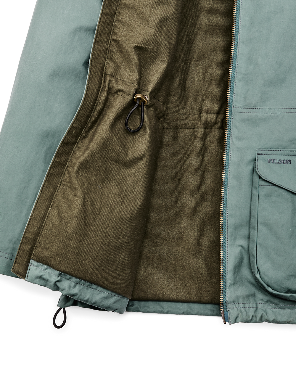 Women's Cover Cloth Raincoat - Balsam Green