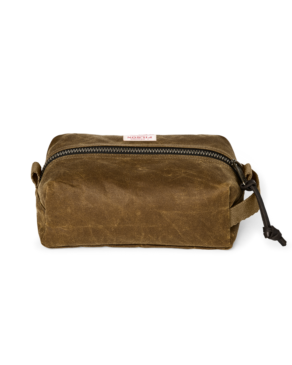 Alternate view of the Filson Tin Cloth Travel Kit - Dark Tan