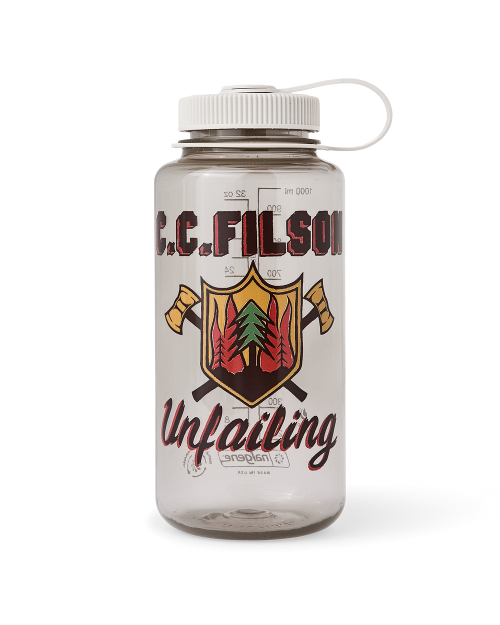 32-oz. Nalgene Bottle - Cotton / Logging