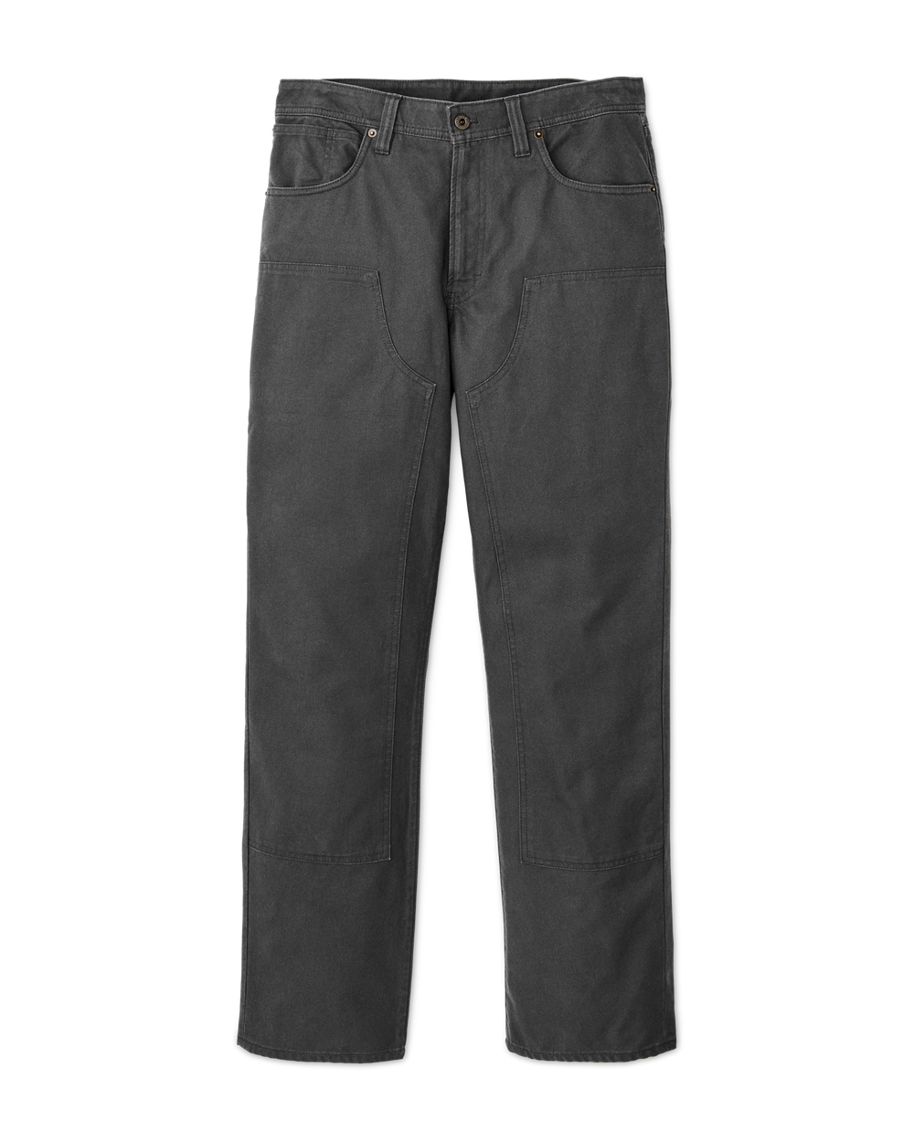 Front-facing image of the Filson Dry Tin Double Front Pants - Raven