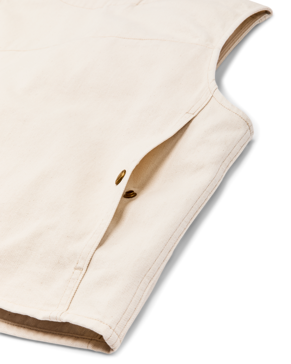 Alternate view of the Filson Women's Archive Cruiser Vest - Natural Seed
