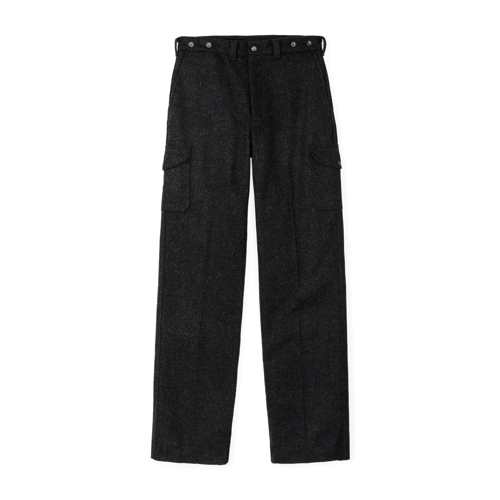 Alternate view of the Filson Mackinaw Wool Field Pants - Charcoal