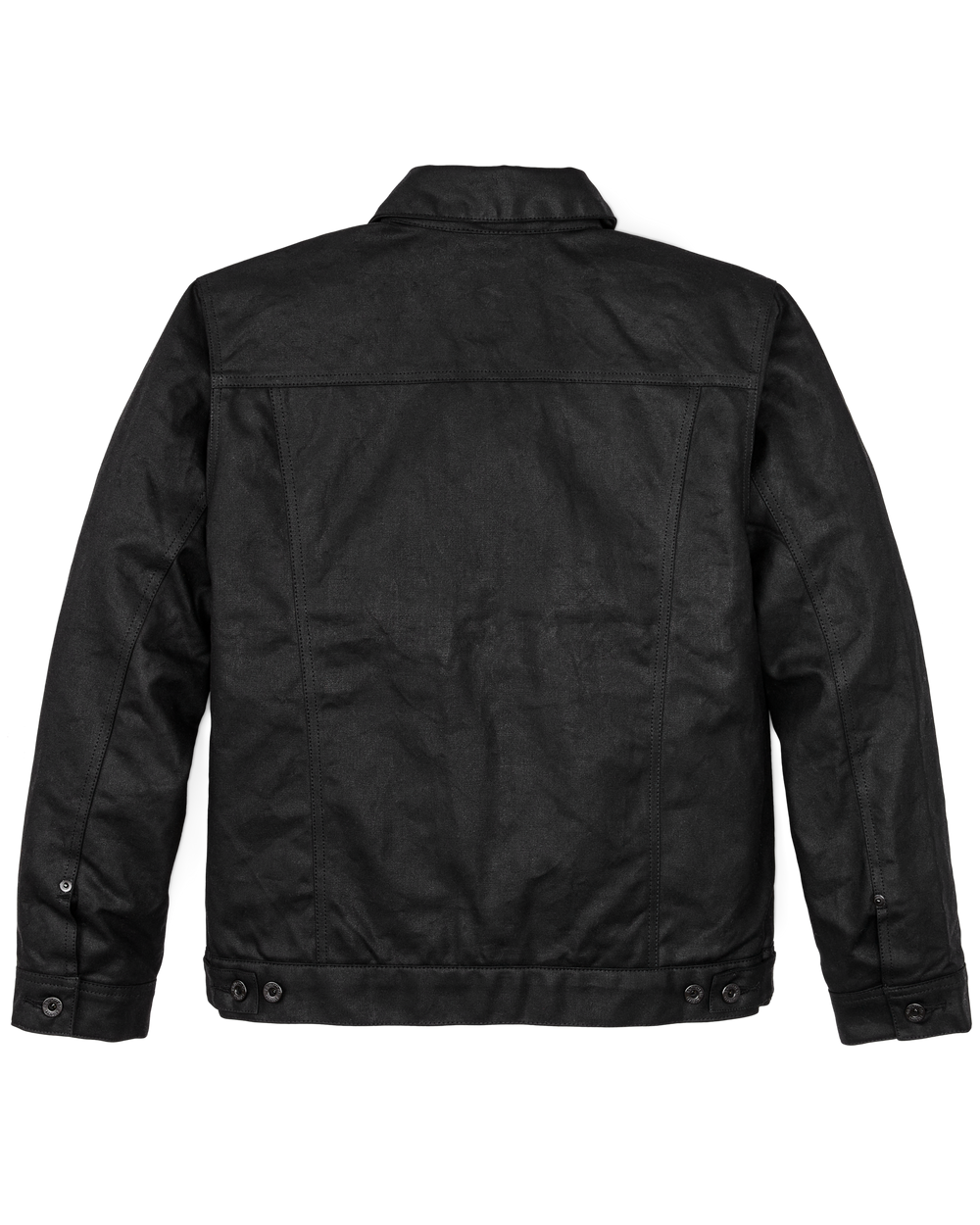 Alternate view of the Filson Tin Cloth Short Lined Cruiser Jacket - Black