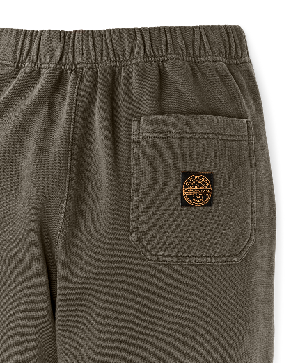 Field Knit Double-Front Sweatpants - Black Olive