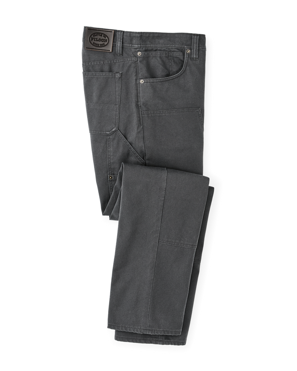 Alternate view of the Filson Dry Tin Double Front Pants - Raven