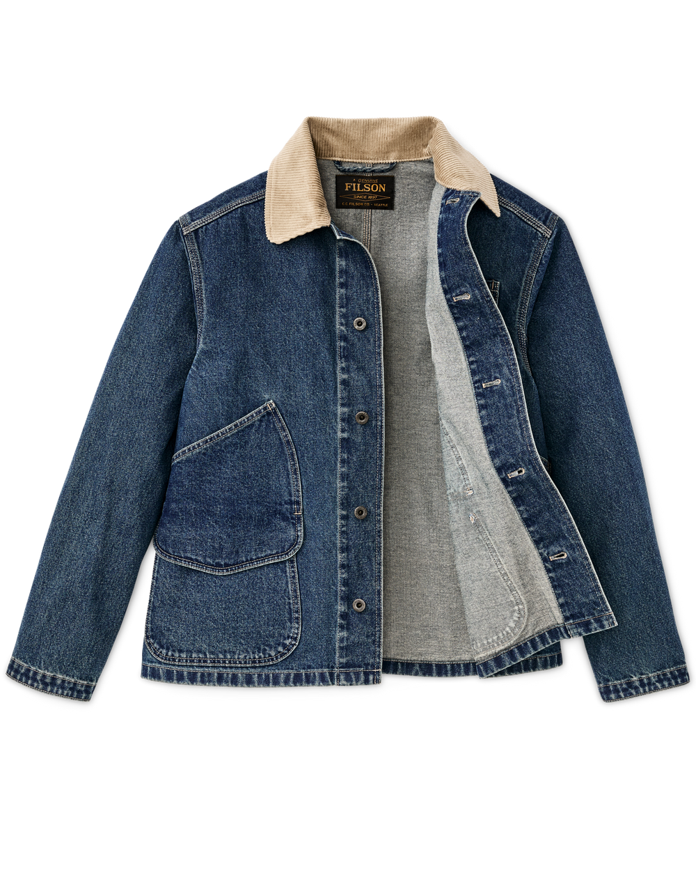 11-oz. Denim Outfitter Jacket - Light Indigo
