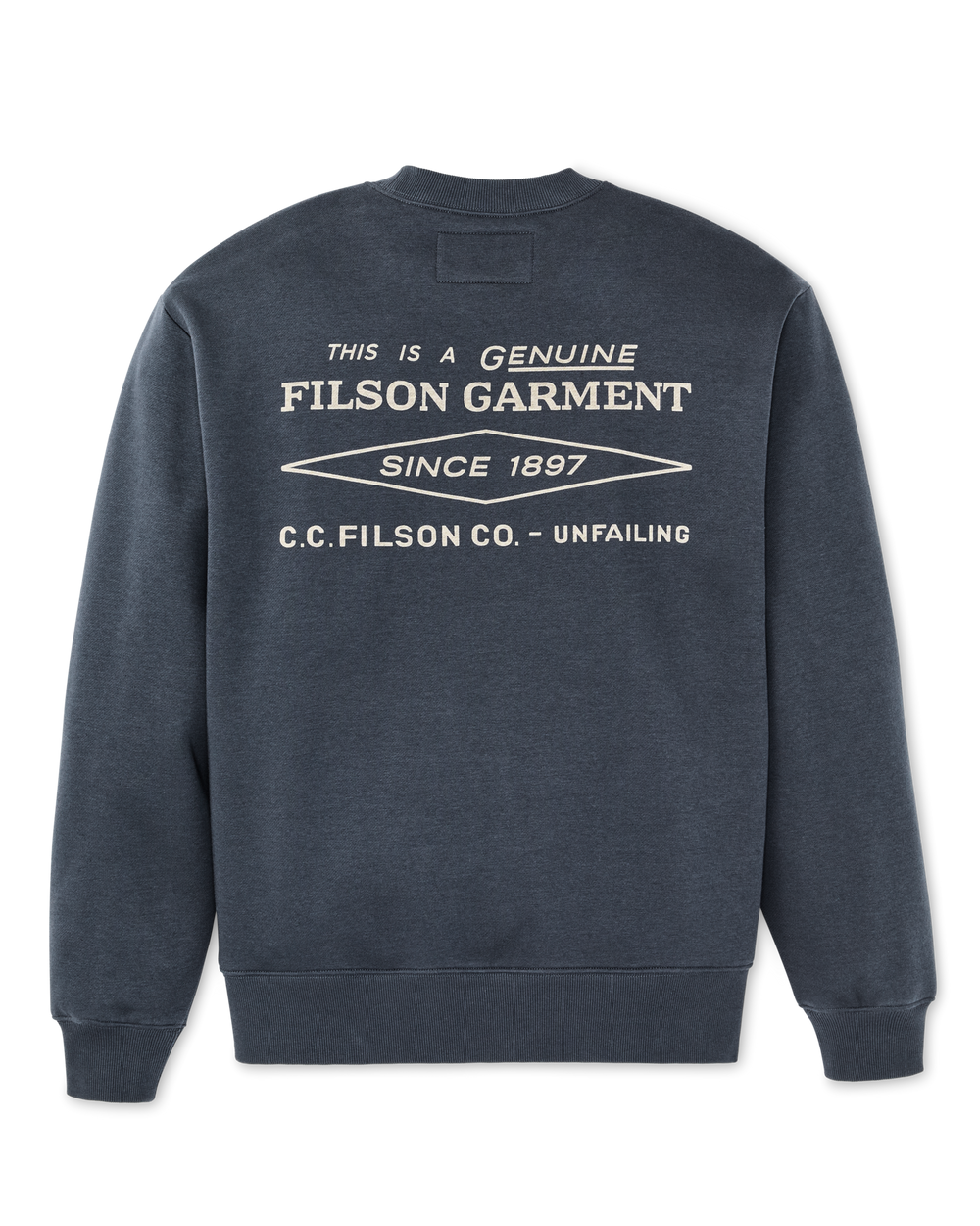 Diamond Graphic Crewneck Sweatshirt - Ink Blue