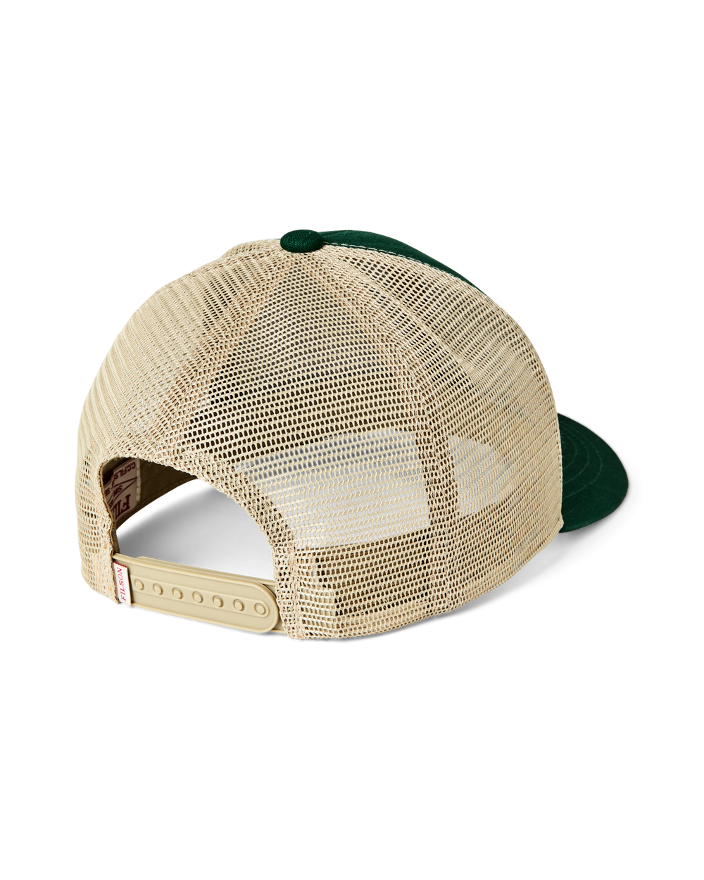 Alternate view of the Filson Scenic Logger Mesh Cap - Pine / Brown