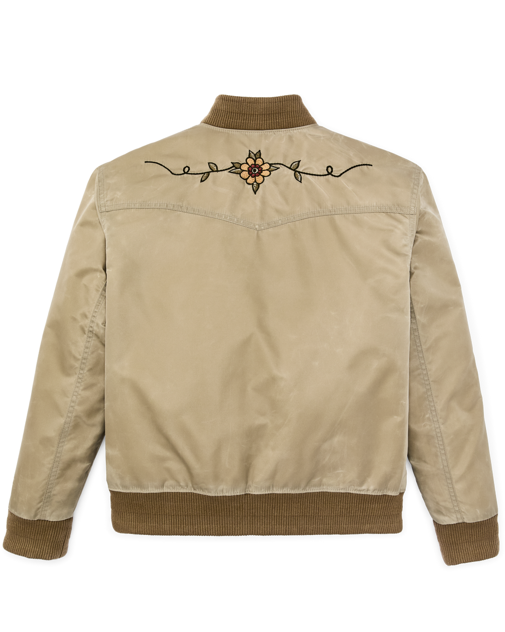 Alternate view of the Filson Women's Western Satin Jacket - Silver Sage