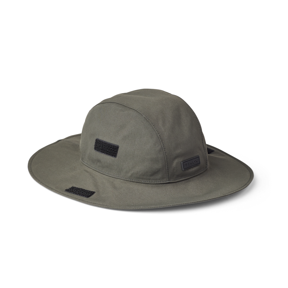 Alternate view of the Filson Skagit Rain Hat - Peat