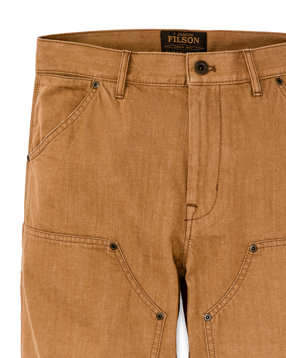 Alternate view of the Filson Women's 11-oz. Work Jeans - Harvest Tan