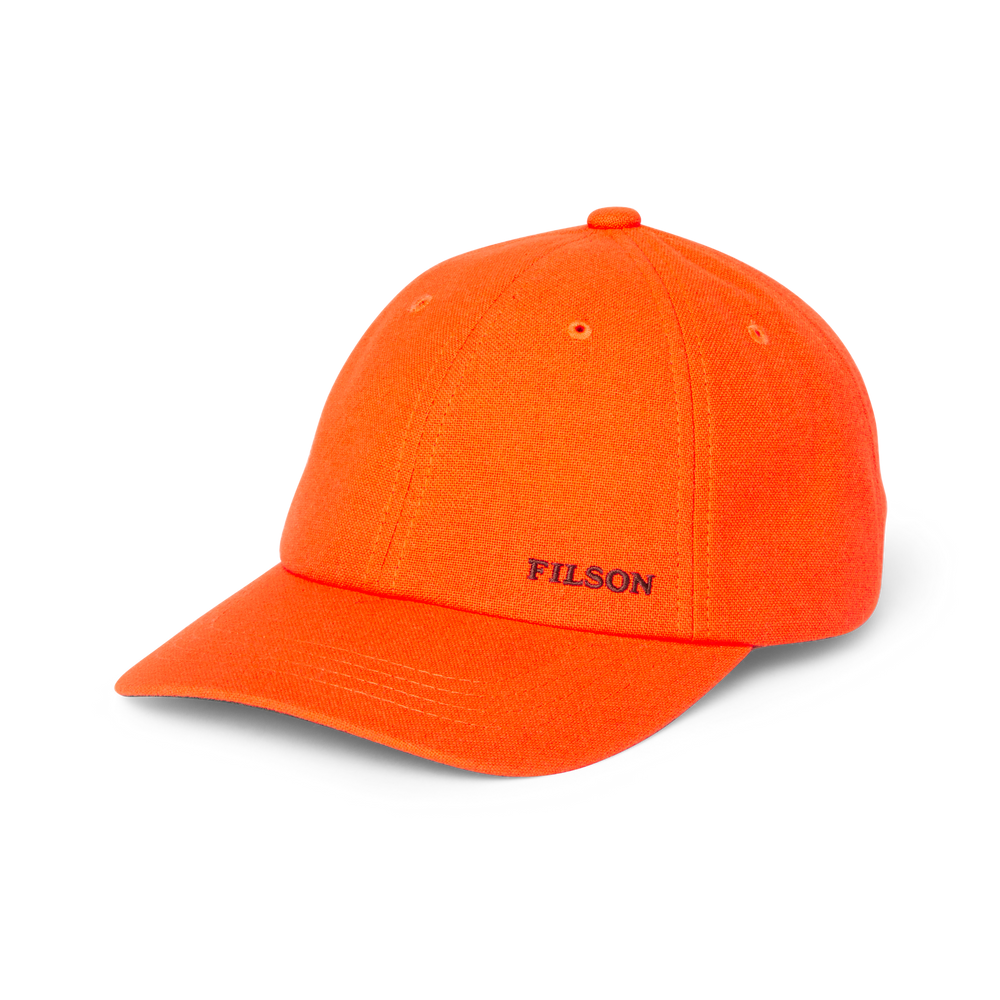 Alternate view of the Filson Low-profile Cap - Blaze Orange