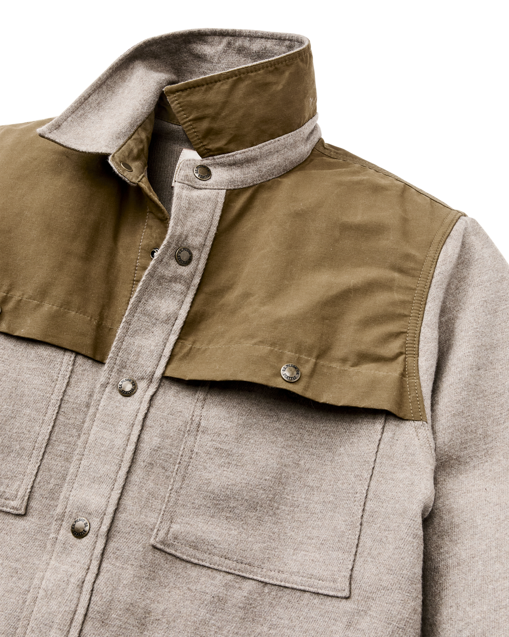 Alternate view of the Filson Colchuck Forester Jac-shirt - Ash Heather
