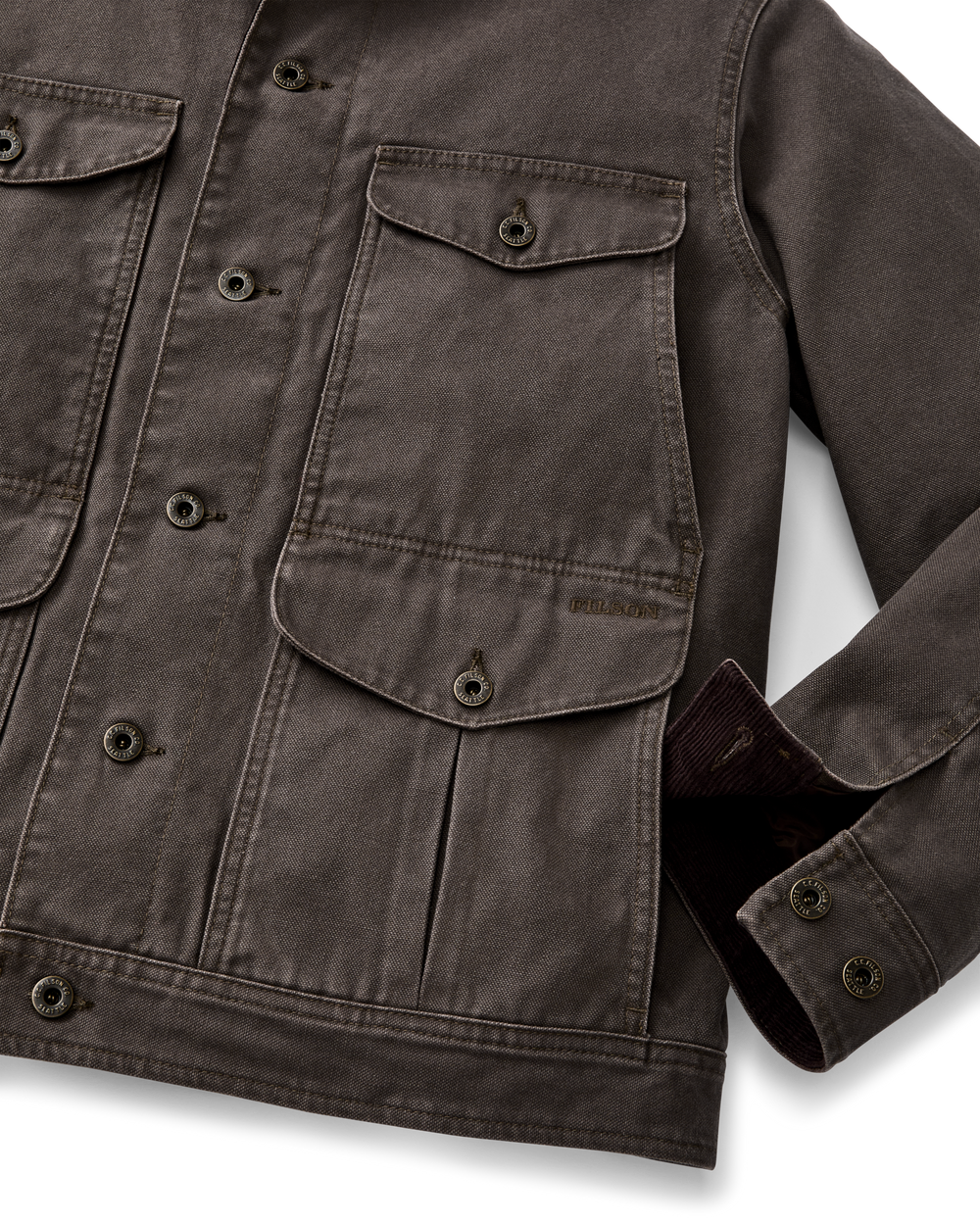 Rustic Canvas Journeyman Jacket - Bark