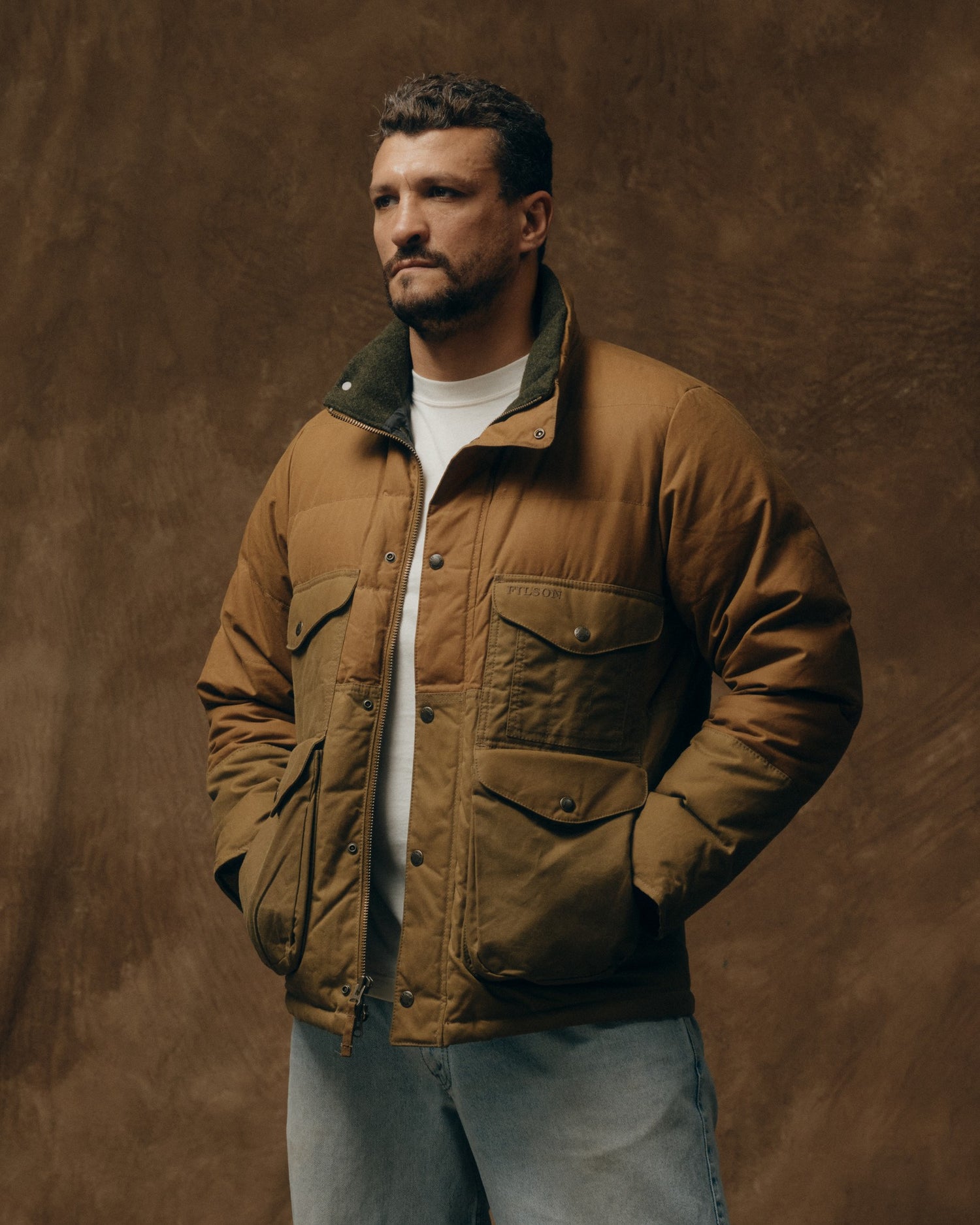 |Samir is 6'2" wearing a size Medium