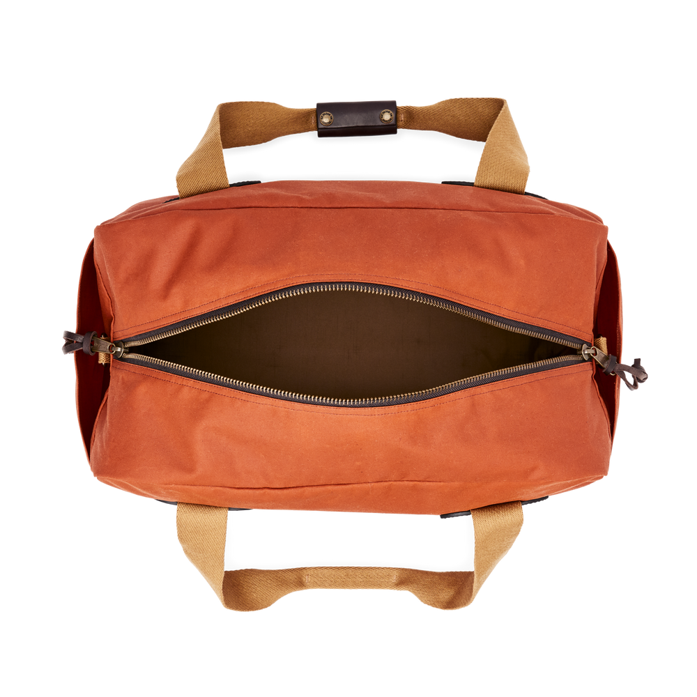 Medium Tin Cloth Duffle Bag - Rust