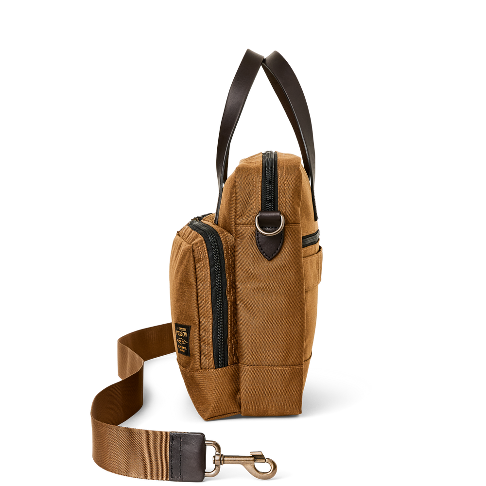 Alternate view of the Filson Dryden Briefcase - Whiskey
