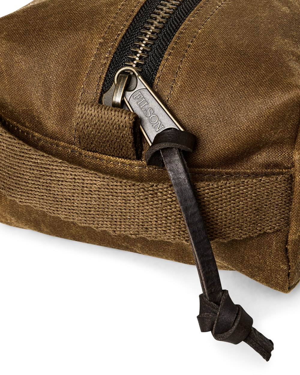 Alternate view of the Filson Tin Cloth Travel Kit - Dark Tan